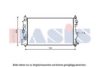 OPEL 13267666 Radiator, engine cooling